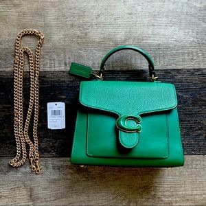 Coach tabby top handle handbag